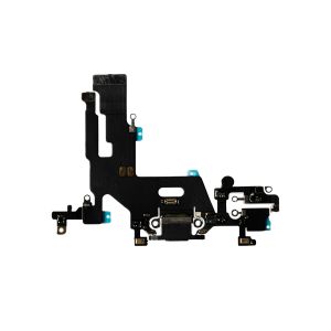 Premium Charging Port Flex Cable for IP 11 - Black
