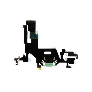 Premium Charging Port Flex Cable for IP 11 - Green