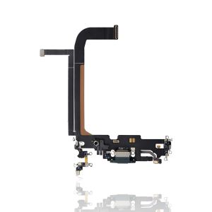 Premium Charging Port Flex Cable for IP 13 Pro Max - Alpine Green