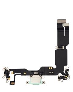 Premium Charging Port Flex Cable for IP 15 Plus - Green