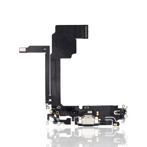 Premium Charging Port Flex Cable for IP 15 Pro Max - Black Titanium