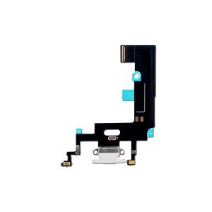 Premium Charging Port Flex Cable for IP XR - White