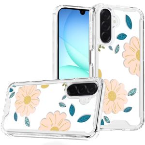 For Samsung A17 5G Beautiful TPU Designs Case Case - Minimalist Large Daisy