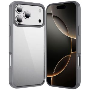 For iPhone 17 Pro Max HQ Transparent Thick 2.0mm Hybrid Case - Grey