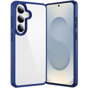 For Samsung s26 HQ Transparent Thick 2.0mm Hybrid Case - Navy Blue