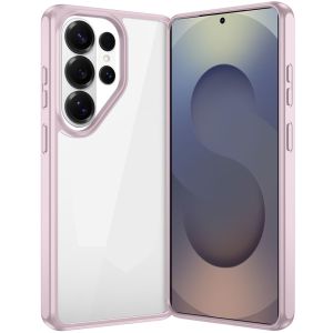 For Samsung s26 Ultra HQ Transparent Thick 2.0mm Hybrid Case - Pink