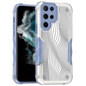 For Samsung S23 Plus Attractive Design Shockproof Hybrid Case Cover - A