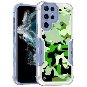 For Samsung S23 Plus Attractive Design Shockproof Hybrid Case Cover - C