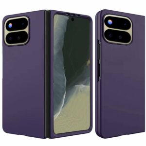 For Google Pixel 11 Pro Fold Snap On Premium Matte Finish Case Cover - Dark Purple