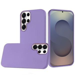 For Samsung s26 Ultra Classy Slick Chromed Around Hybrid Case Cover - Dark Purple