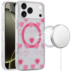 For iPhone 17 Pro Double Layer Design IMD TPU Case - F