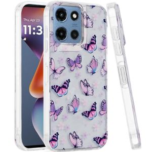 For Motorola Moto G 5G 2025 Double Layer Design IMD TPU Case - E
