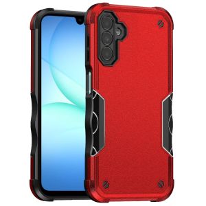 For Samsung A17 5G Exquisite Tough Shockproof Hybrid Case Cover - Red
