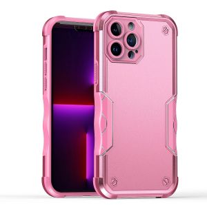 For iPhone 15 Exquisite Tough Shockproof Hybrid Case Cover - Pink
