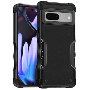 For Google Pixel 9A Exquisite Tough Shockproof Hybrid Case Cover - Black