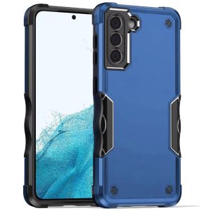 For Samsung Galaxy S22 Exquisite Tough Shockproof Hybrid - Blue