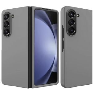 For Samsung Z Fold 6 Flip Snap On Premium Matte Finish Case Cover - Gray