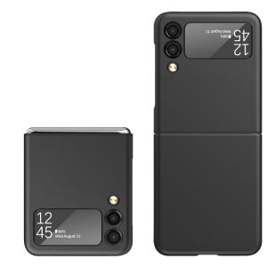 For Samsung Z Flip 6 Flip Snap On Premium Matte Finish Case Cover - Black