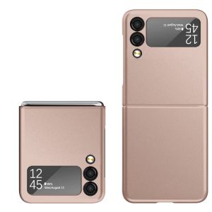 For Samsung Z Flip 6 Flip Snap On Premium Matte Finish Case Cover - Rose Gold