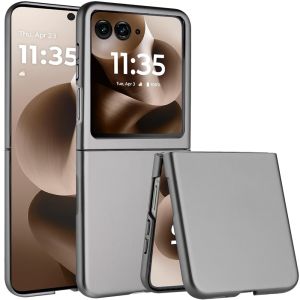 For Motorola Razr Ultra 2025 Flip Snap On Premium Matte Finish Case Cover - Gray
