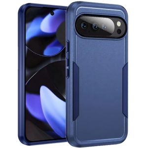 For Google Pixel 10/10 Pro Tough Hybrid Case - Dark Blue