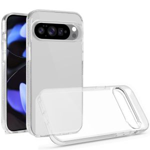 For Google Pixel 10/10 ProPremium Transparent Thick 2.0mm PC TPU Hybrid - Clear