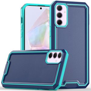 For Samsung Galaxy A36 Rank Tough Strong Modern Fused Hybrid Case Cover - Blue