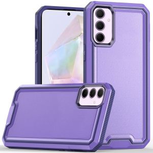 For Samsung Galaxy A36 Rank Tough Strong Modern Fused Hybrid Case Cover - Light Purple