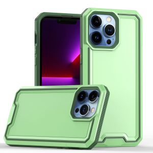 For Apple iPhone 11 (XI6.1) Rank Tough Strong Modern Fused Hybrid Case Cover - Light Green