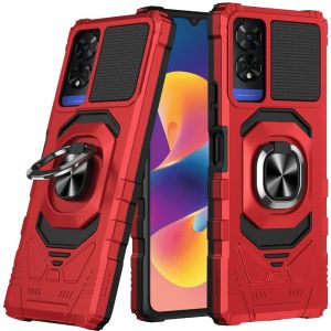 For TCL 50XE Robotic Hybrid with Magnetic Ring Stand - Red