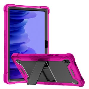 For Apple iPad Air 11inch 2024 Tough Tablet Strong Kickstand Hybrid Case Cover - Hot Pink