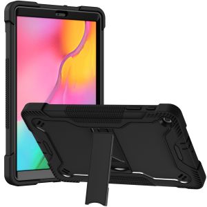 For Samsung A9 Plus 11 inch Tough Tablet Strong Kickstand Hybrid Case Cover - Black