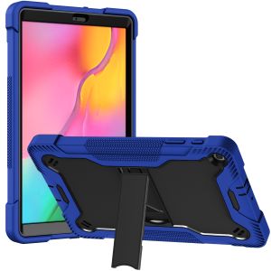 For Samsung a9 Plus / A11 Plus 11" Tough Tablet Strong Kickstand Hybrid Case Cover - Dark Blue