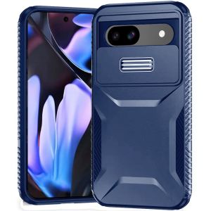 For Google Pixel 9A Ultimate U Design Hybrid with Camera Window Covering - Dark Blue