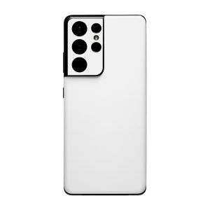 Premium Back Cover Glass With Camera Lens For Samsung S21 Ultra - White
