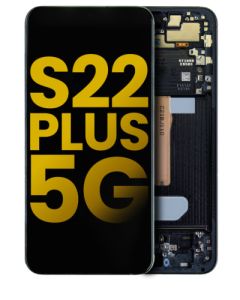 Refurbished OLED Assembly with Frame for Samsung S22 Plus - Violet