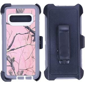 DEFENDER CASE FOR S10 PLUS CAMO PINK 