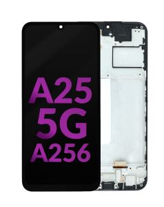AfterMarket LCD Assembly With Frame for samsung A25
