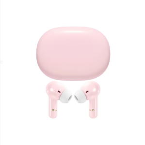 Wesdar TWS662 Wireless Earbuds with Bluetooth 5.3, Noise Reduction, Touch Control, Digital LED Display - Pink