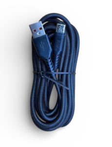10FT [USB - Type C (PD)] Nylon Braided - Black
