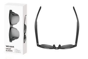 Smart Glasses With Wireless Audio Capabilities, Such As Music Playback And Hands-Free Calling - Black