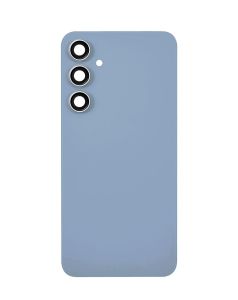 Premium Back Cover Glass With Camera Lens For Samsung S23 FE  - Indigo