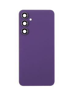 Premium Back Cover Glass With Camera Lens For Samsung S23 FE  - Purple