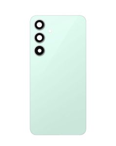 Premium Back Cover Glass With Camera Lens For Samsung S24 FE  - Mint