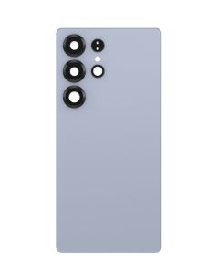 Premium Back Cover Glass With Camera Lens For Samsung S25 Ultra  - Titanium Silverblue