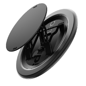 Snapo Magnetic Ring Holder and Stand - Black