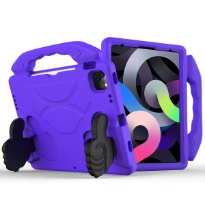 For Apple iPad Pro 11inch 2024 Thumbs Up Kickstand Shockproof Tablet Case Cover - Dark Purple