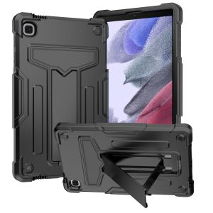 For Samsung A9 Plus 11 inch Tablet Vertical 3in1 Tough Hybrid Kickstand - Black/Black