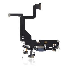 Aftermarket Plus Charging Port Flex Cable for IP 13 Pro - Sierra Blue