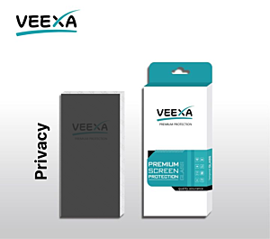 Veexa Premium Tempered Glass For iPhone 12 Pro Max (Retail Pack) (Privacy)